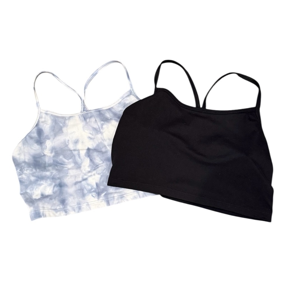 OFFLINE By Aerie Real Me Xtra Strappy Longline 2 Sports Bra Size Medium